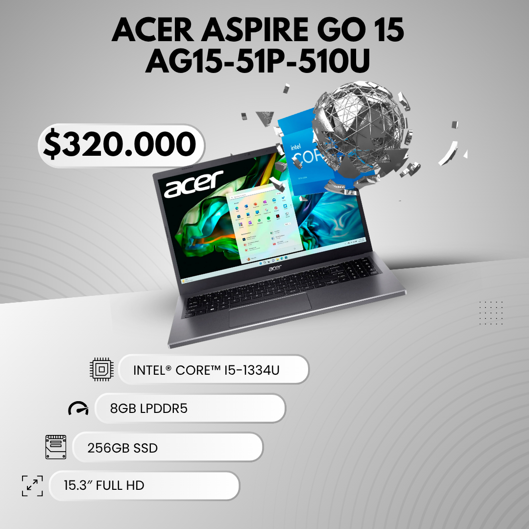 Acer Aspire Go 15 AG15-51P-510U