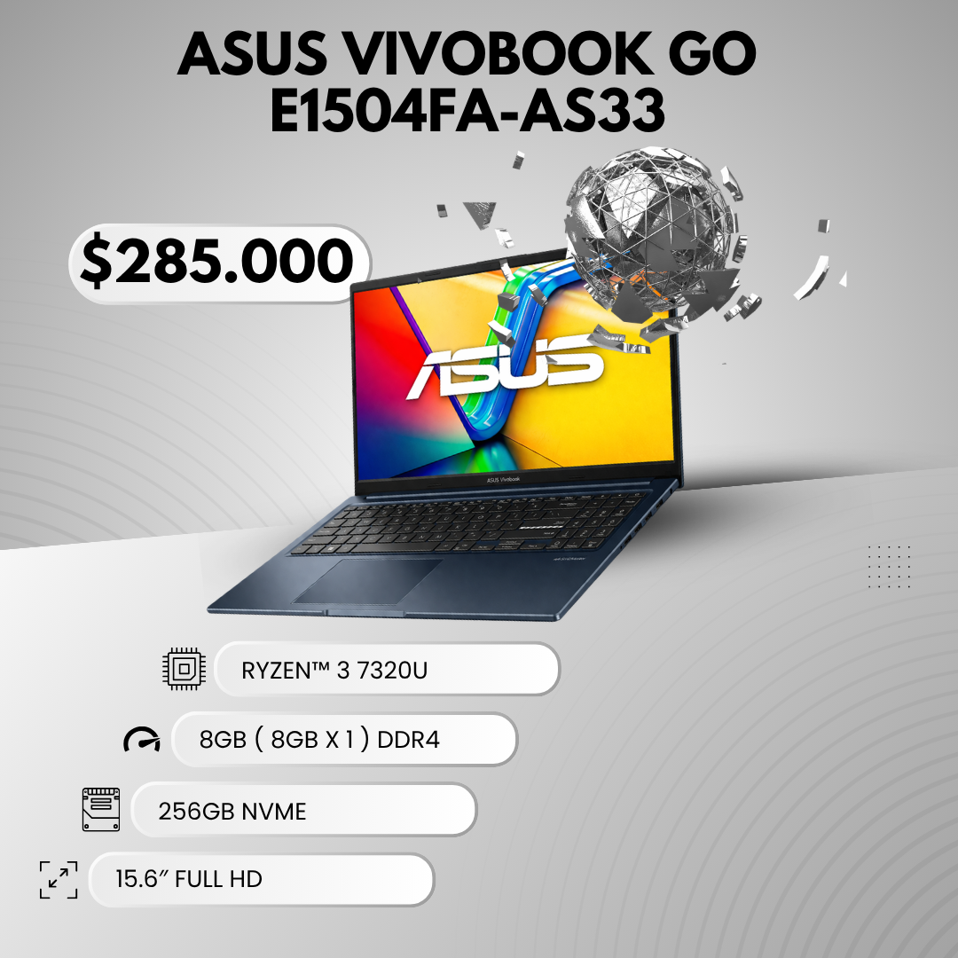 Asus vivobook Go E1504FA-AS33